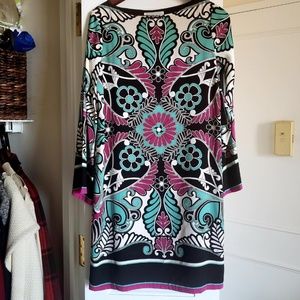 Nicole Miller Print Dress w/ Tags